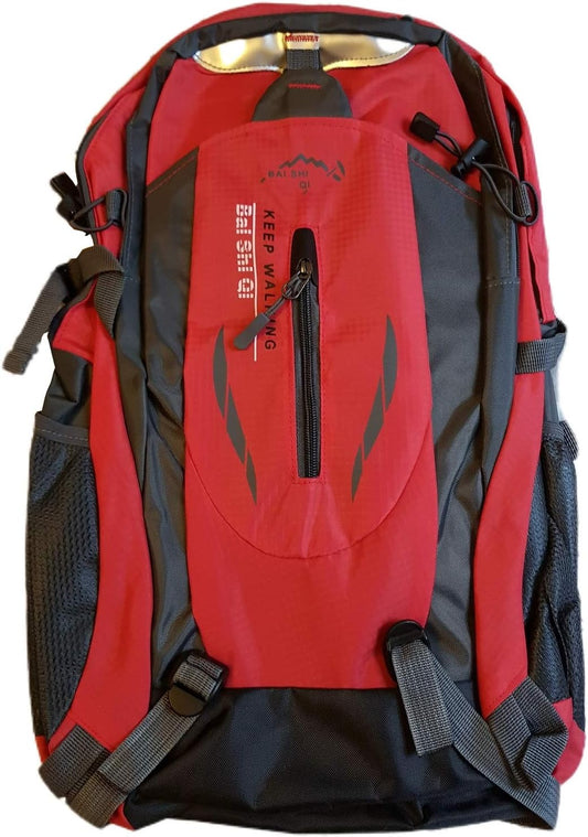 Provance 45L Ultra-Lightweight Foldable Hiking Backpack Red