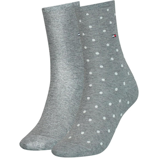 Tommy Hilfiger Women's Classic Crew Socks Pack of Two