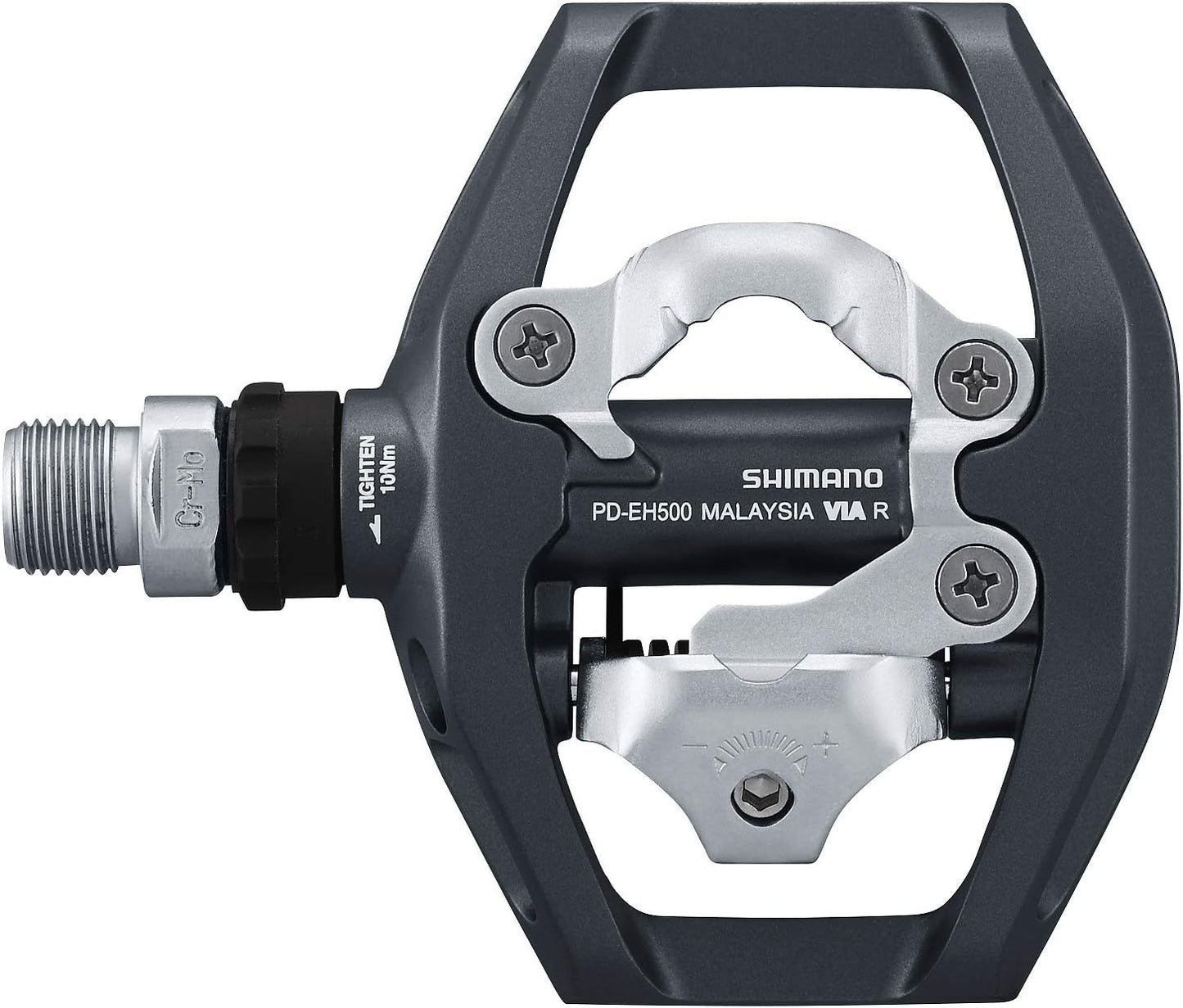 Shimano Dual-Sided SPD/Flat Aluminum Pedal PD-EH500 Adjustable 9/16