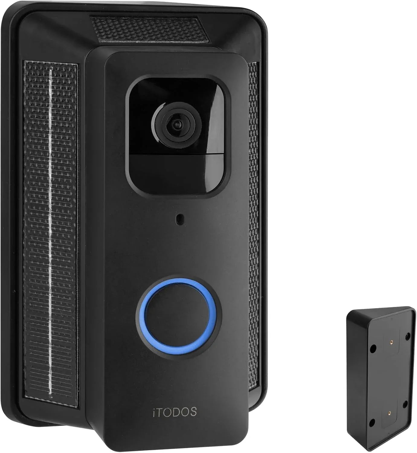 iTODOS 6600mAh Solar Charger for Blink Video Doorbell – Waterproof IPX7 Mount - Gomix Brands Outlet
