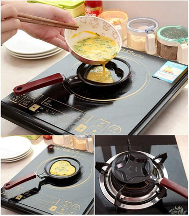CHESHTA Colorful Cartoon Mini Nonstick Egg Frying Pancake Pan