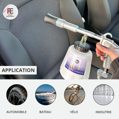 Forum Equipment CYCLONE SUPER TURBO BOOSTER Cleaning Gun White