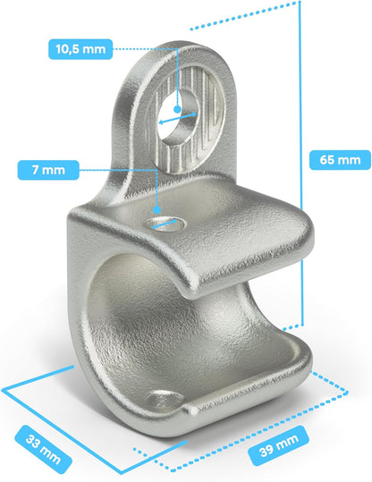 Zweiberg Stainless Steel Bicycle Trailer Coupling for Thule Chariot & Coaster – Tested in Germany
