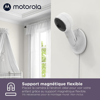 Motorola VM65X Connect Full HD Wi-Fi Baby Monitor with Flexible Mount