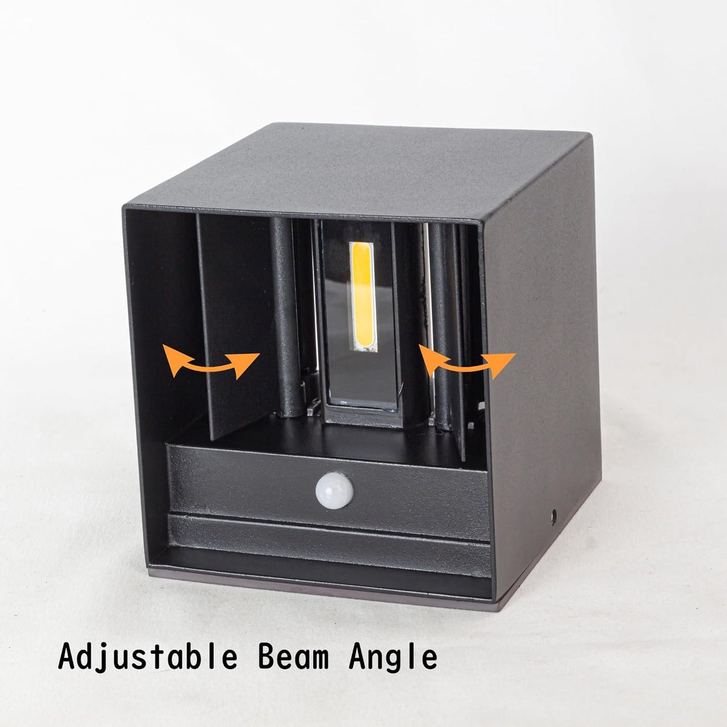 FSLiving Rechargeable LED Wall Sconce with Motion Sensor - Cordless Magnetic Mount