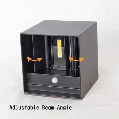 FSLiving Rechargeable LED Wall Sconce with Motion Sensor - Cordless Magnetic Mount