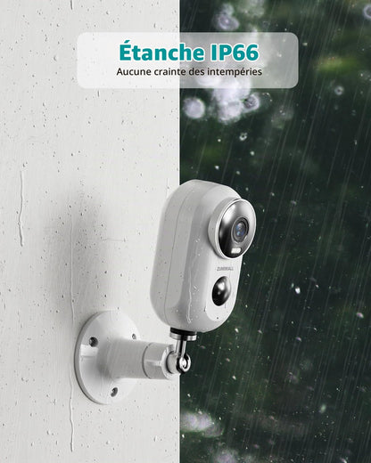 ZUMIMALL F5 Wireless Outdoor WiFi Security Camera 2K