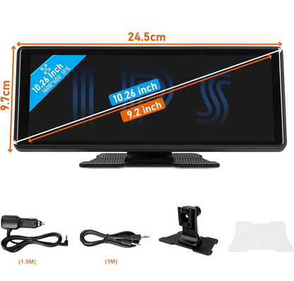 Pashlysh S5 Wireless Portable Car Display 10.26 Inch