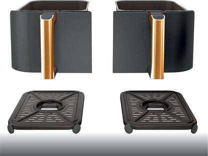 Ninja Foodi MAX Dual Zone Air Fryer 9.5L Copper/Black