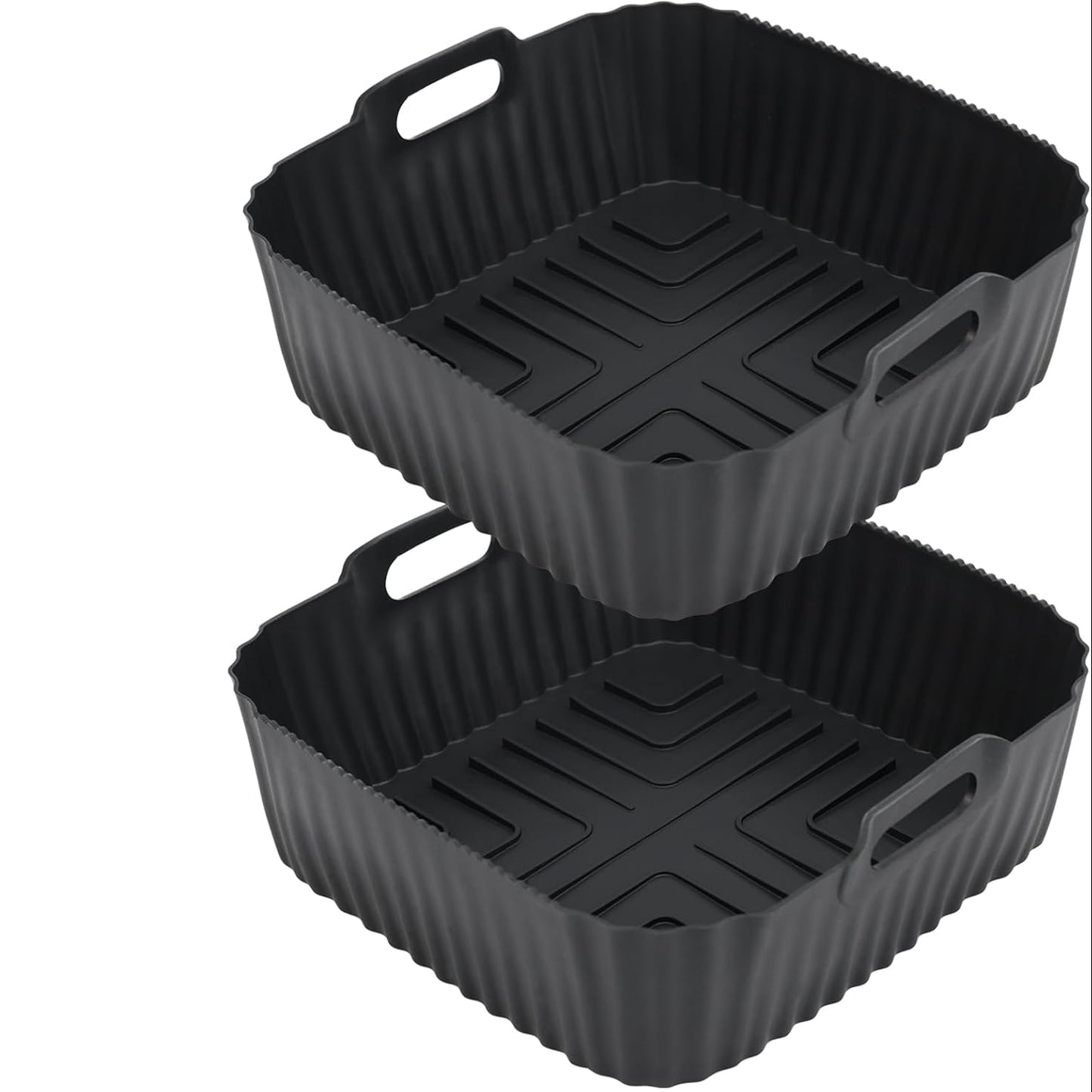 BYKITCHEN Airfryer Silicone Mould 4.7L Black