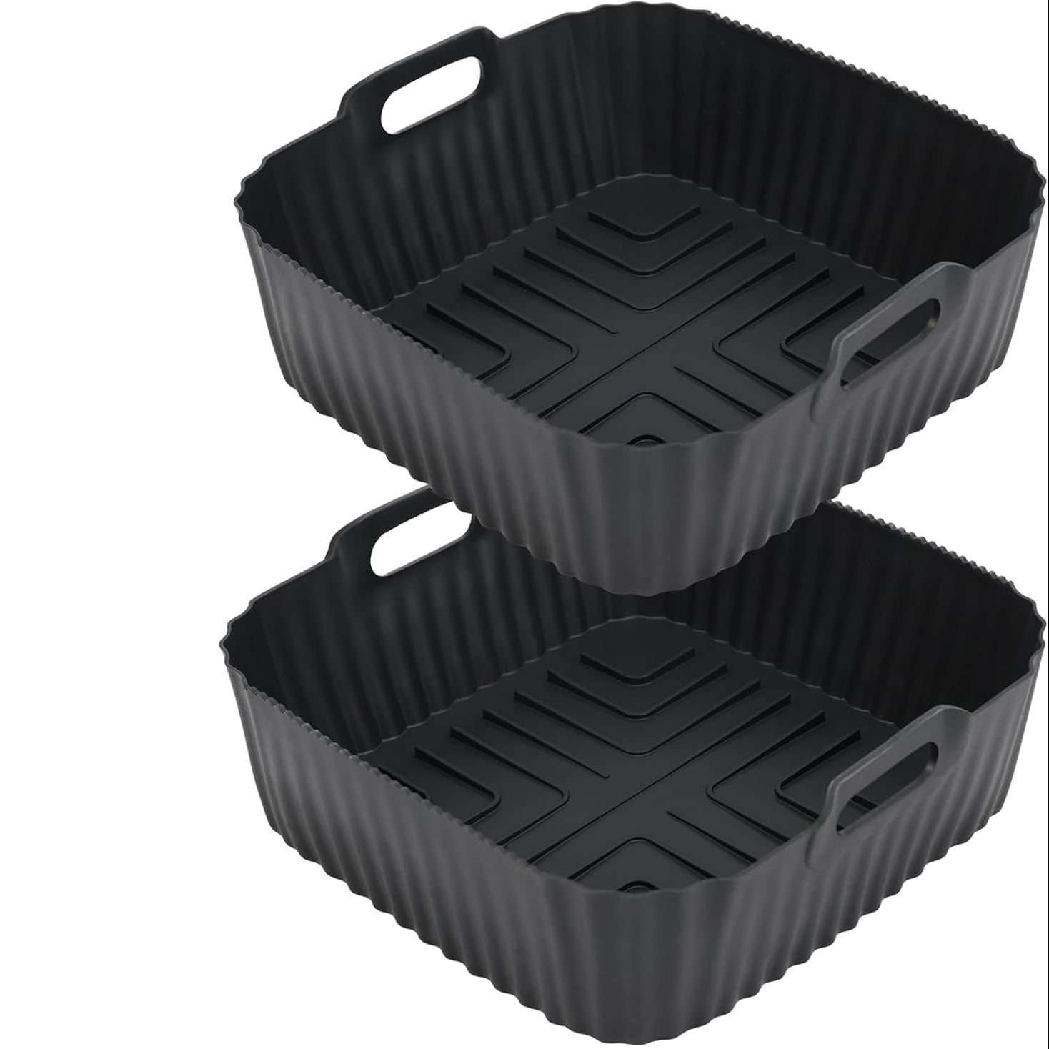 BYKITCHEN Airfryer Silicone Mould 4.7L Black