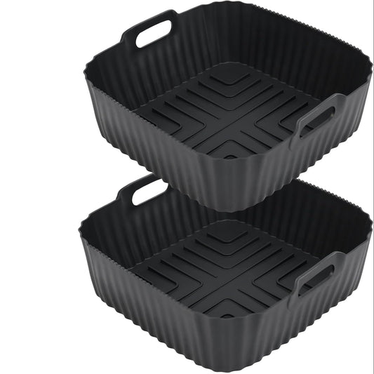BYKITCHEN Airfryer Silicone Mould 4.7L Black