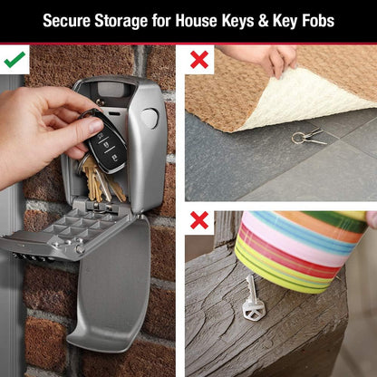 Master Lock Heavy Duty Wall-Mount Key Box with 5-Key Capacity