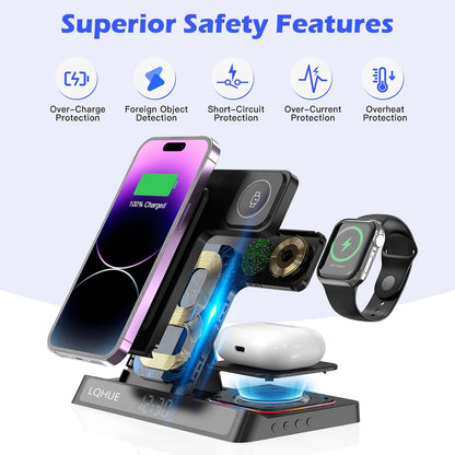Bogseth H32 4 in 1 Wireless Charging Station