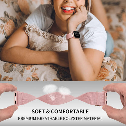 OXWALLEN Stretch Solo Loop Band for Apple Watch
