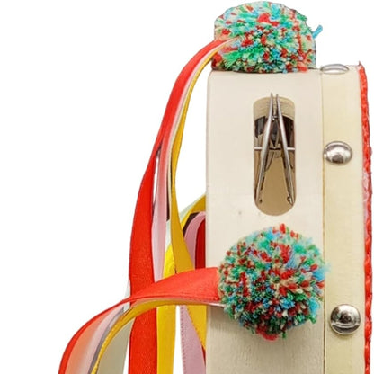 Sicilian Tambourine with Sicily Map – 15 cm Decorative Cart
