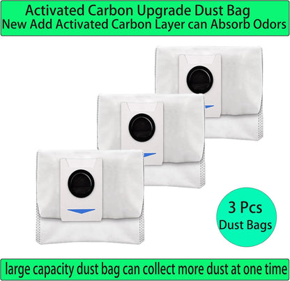 YahuPase Vacuum Cleaner Accessories for Ecovacs Deebot X1 17 Pcs