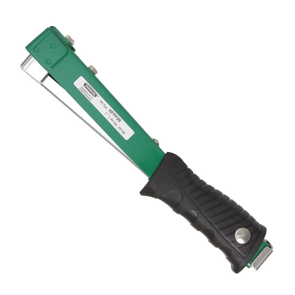 Durable Prebena Hammer Tacker - Robust Metal Housing, Easy Feed, Non-Slip Grip