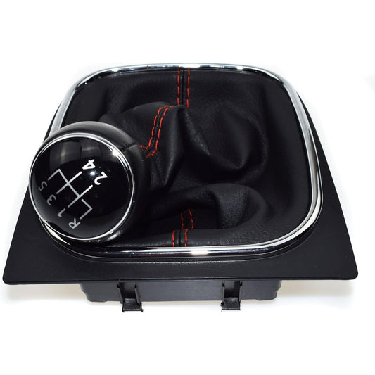 NEW Leather Manual Gear Shift Knob Cover 1KD711113A For Golf 6 5