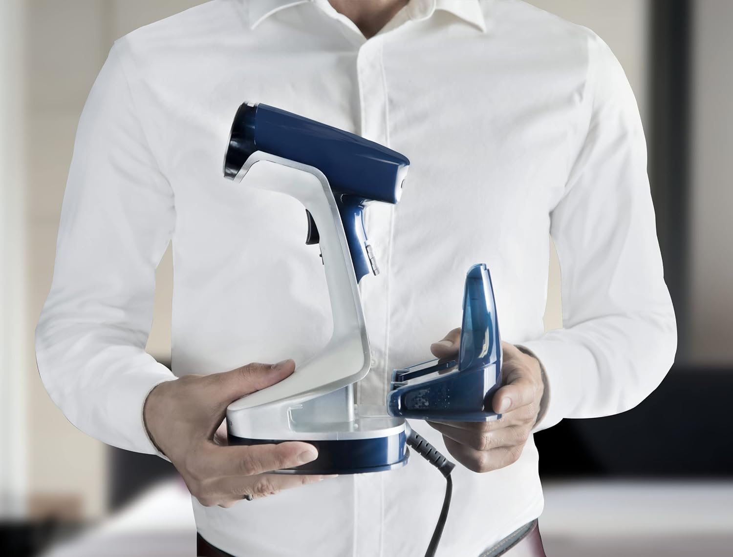 Rowenta DR8100 Vertical Steam Iron with 1600W Power and 40‑Second Heat‑Up