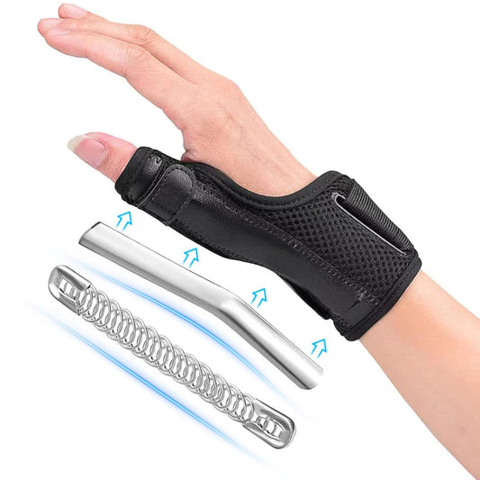 Adjustable Breathable Thumb Spica Splint for Wrist Support and Pain Relief