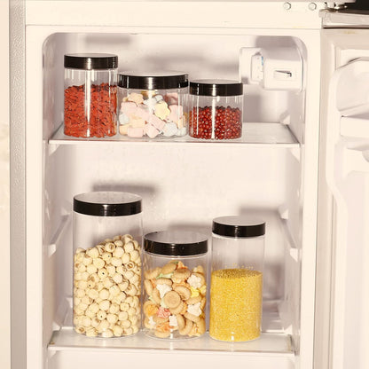 UniBaby7 4.5L BPA-Free Kitchen Storage Set – 6 Airtight Plastic Containers with Labels