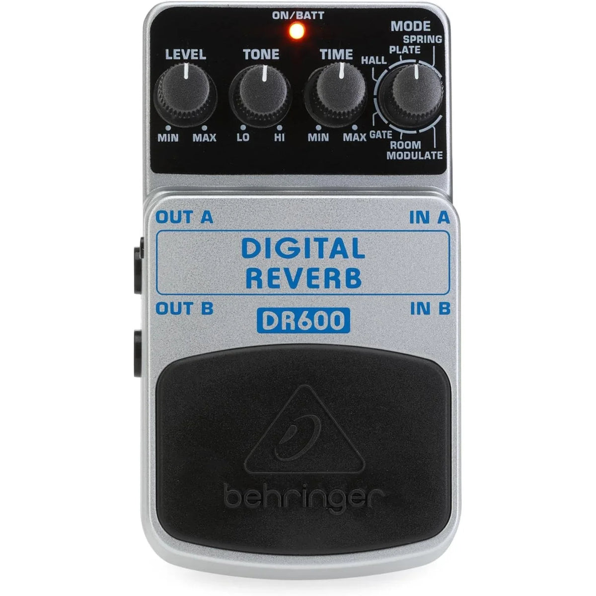 Behringer DR600 Digital Stereo Reverb Pedal – Six Studio‑Grade Effects - Gomix Brands Outlet
