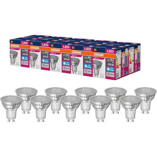 Osram Star Value PAR16 LED GU10 Spotlight 575 Lumens Warm White Replacement for 80W Incandescent - Gomix Brands Outlet