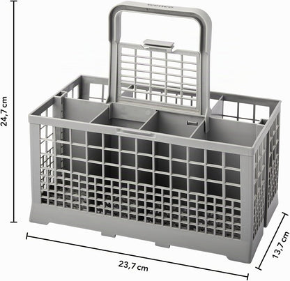 Wenco Dishwasher Cutlery Basket 7 Compartments Grey