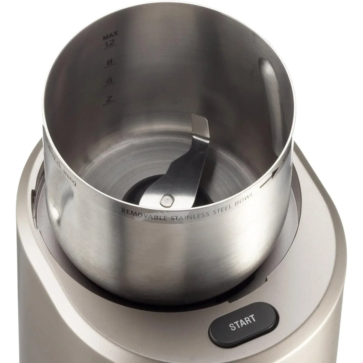 Gastroback Design Coffee Grinder Basic with Stainless Steel Blade and 5 Grind Settings - Gomix Brands Outlet