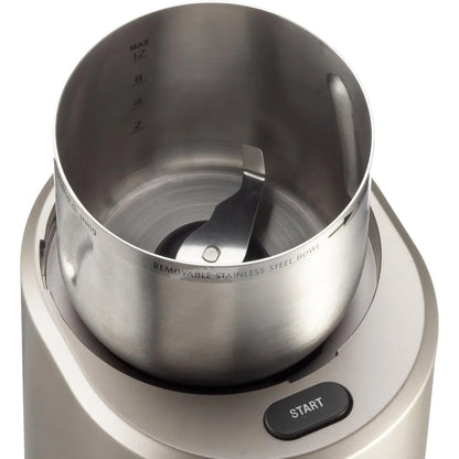 Gastroback Design Coffee Grinder Basic with Stainless Steel Blade and 5 Grind Settings - Gomix Brands Outlet
