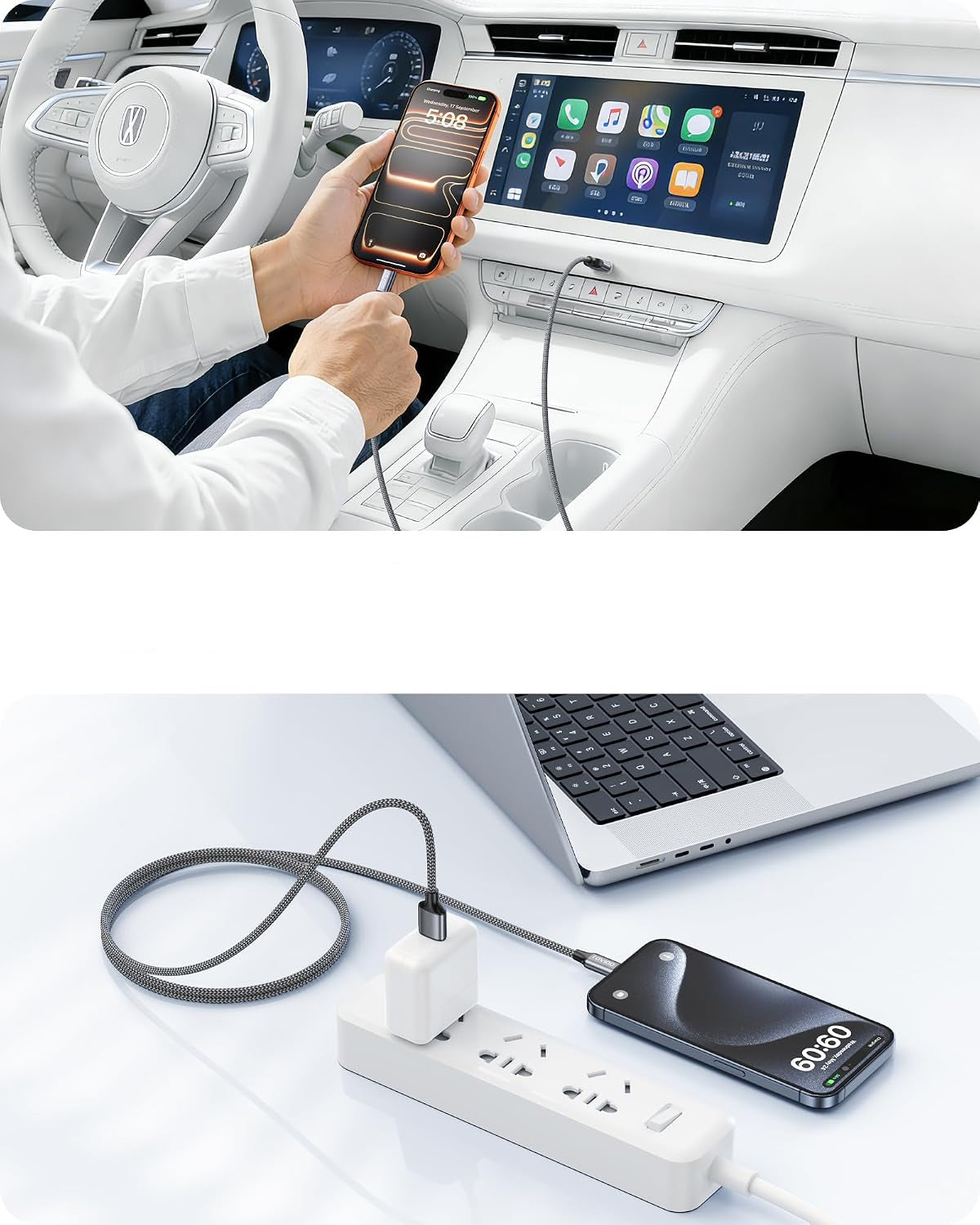 RAVIAD R0312 USB to USB C Fast Charging Cable 3A