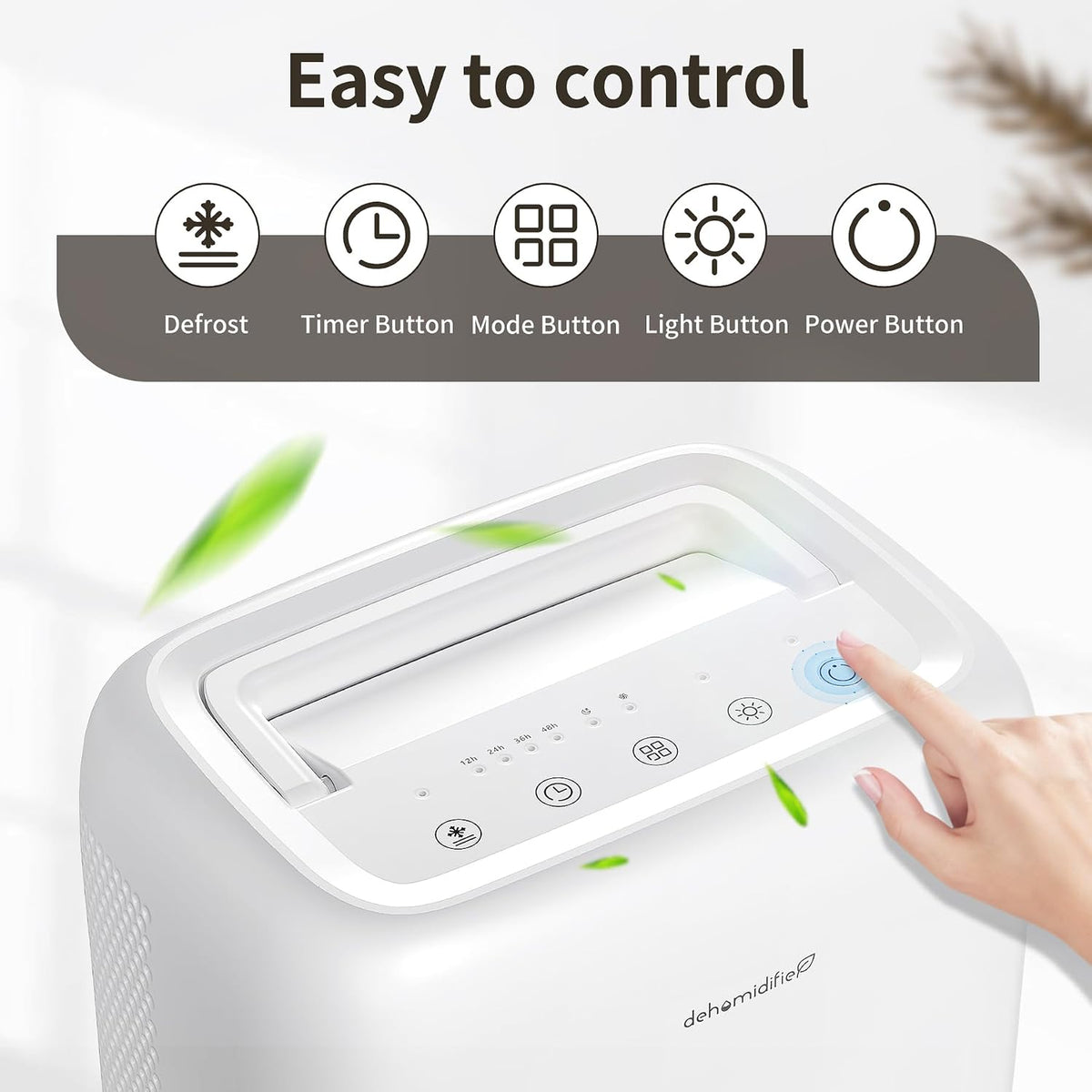 OMISOON DH-CS08 Dehumidifier 1.8L White