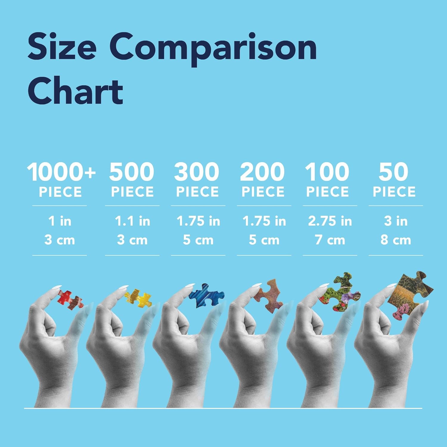 Three Large 300-Piece Jigsaw Puzzle Set – Vibrant Animal Art