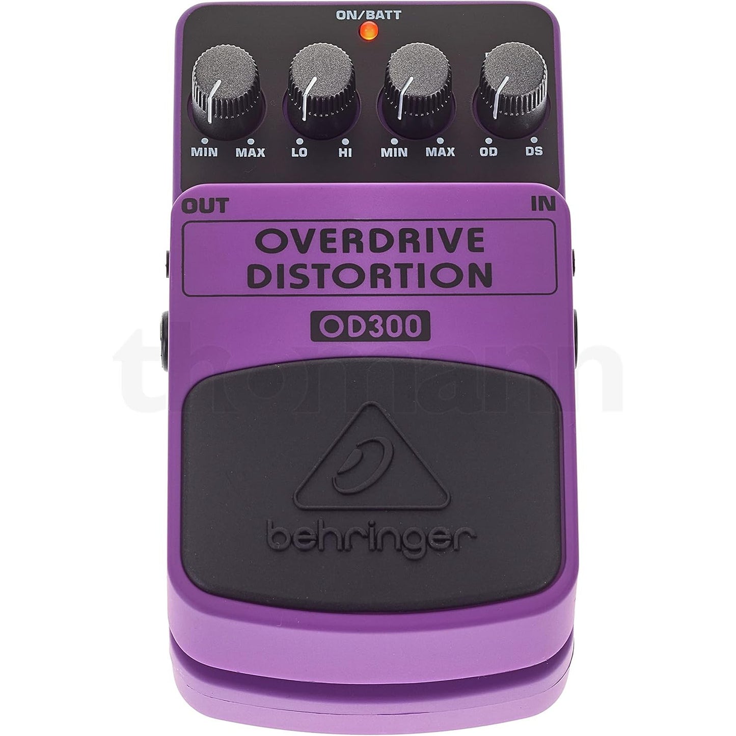 Behringer OD300 Purple Overdrive Distortion Pedal with Dual Modes