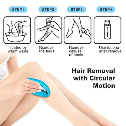 Golden Crystal Hair Eraser – Painless Portable Epilator for Everyone