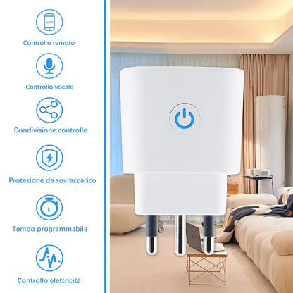 16A WiFi Energy-Monitoring Smart Plug, Alexa & Google, 2-Pack