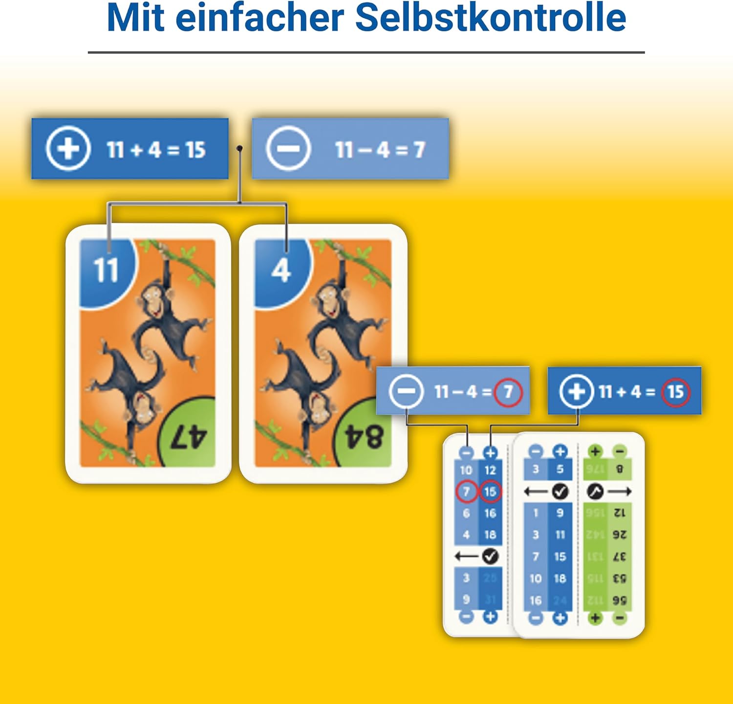 Ravensburger Monkey Number Band Educational Game – Multi‑Coloured Counting Fun