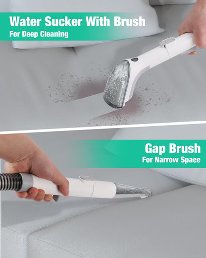HAUSHOF Portable Spot Cleaner: Powerful Suction for Pet Stains & Upholstery