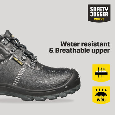 Safety Jogger Bestboy Men's Construction Steel Toe Work Boots