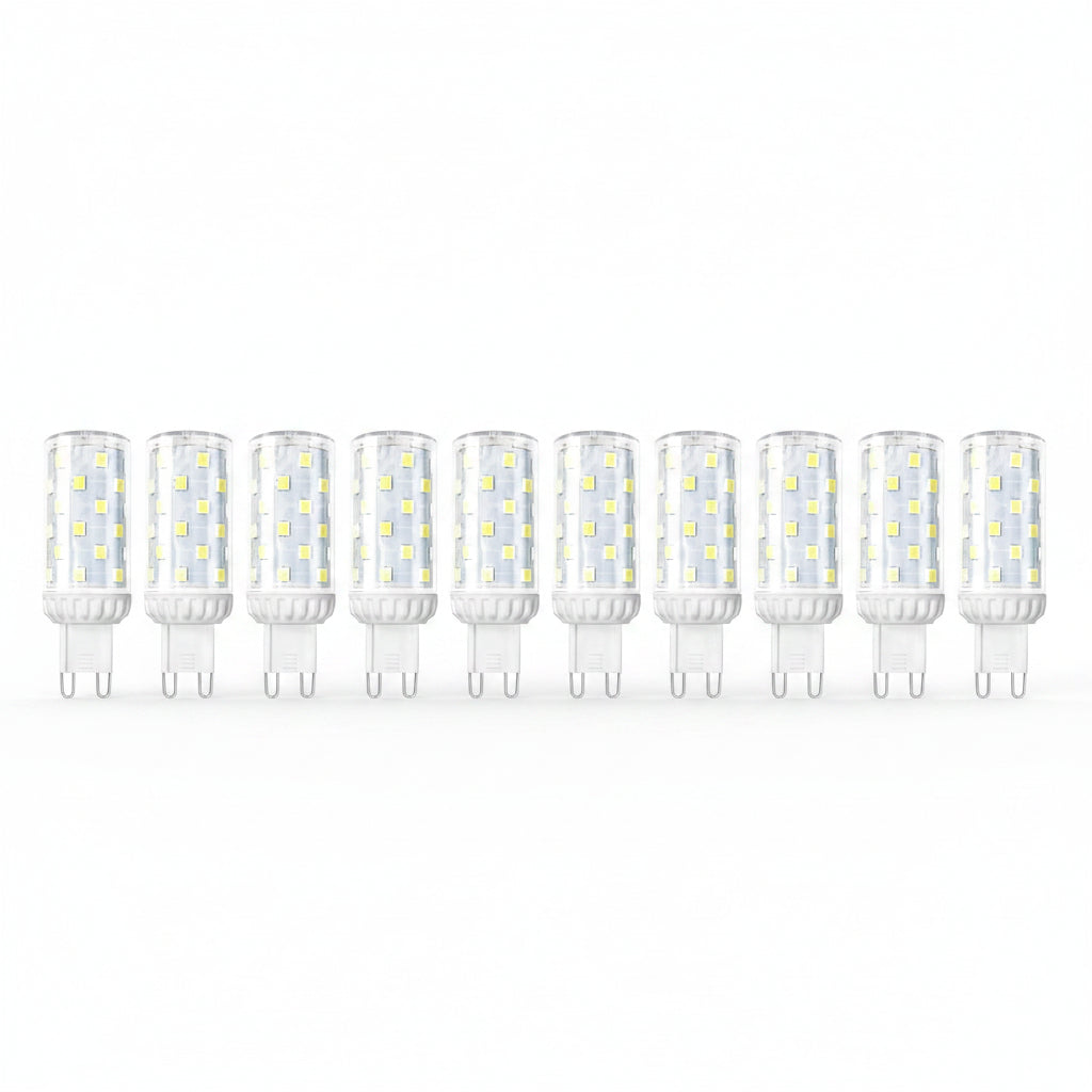 GY G9 LED Bulb 4.9W 3000K Warm White 908 Lumens Non-Dimmable 10-Pack