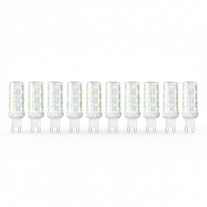 GY G9 LED Bulb 4.9W 3000K Warm White 908 Lumens Non-Dimmable 10-Pack