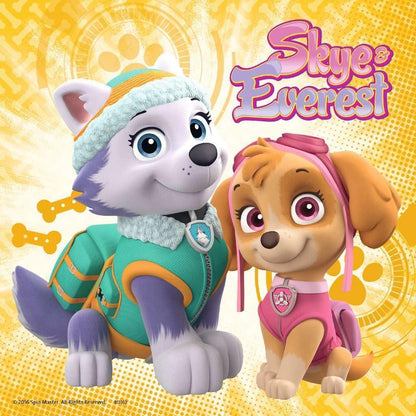Ravensburger Paw Patrol Skye & Everest 3‑Pack 49‑Piece Jigsaw Puzzle Set