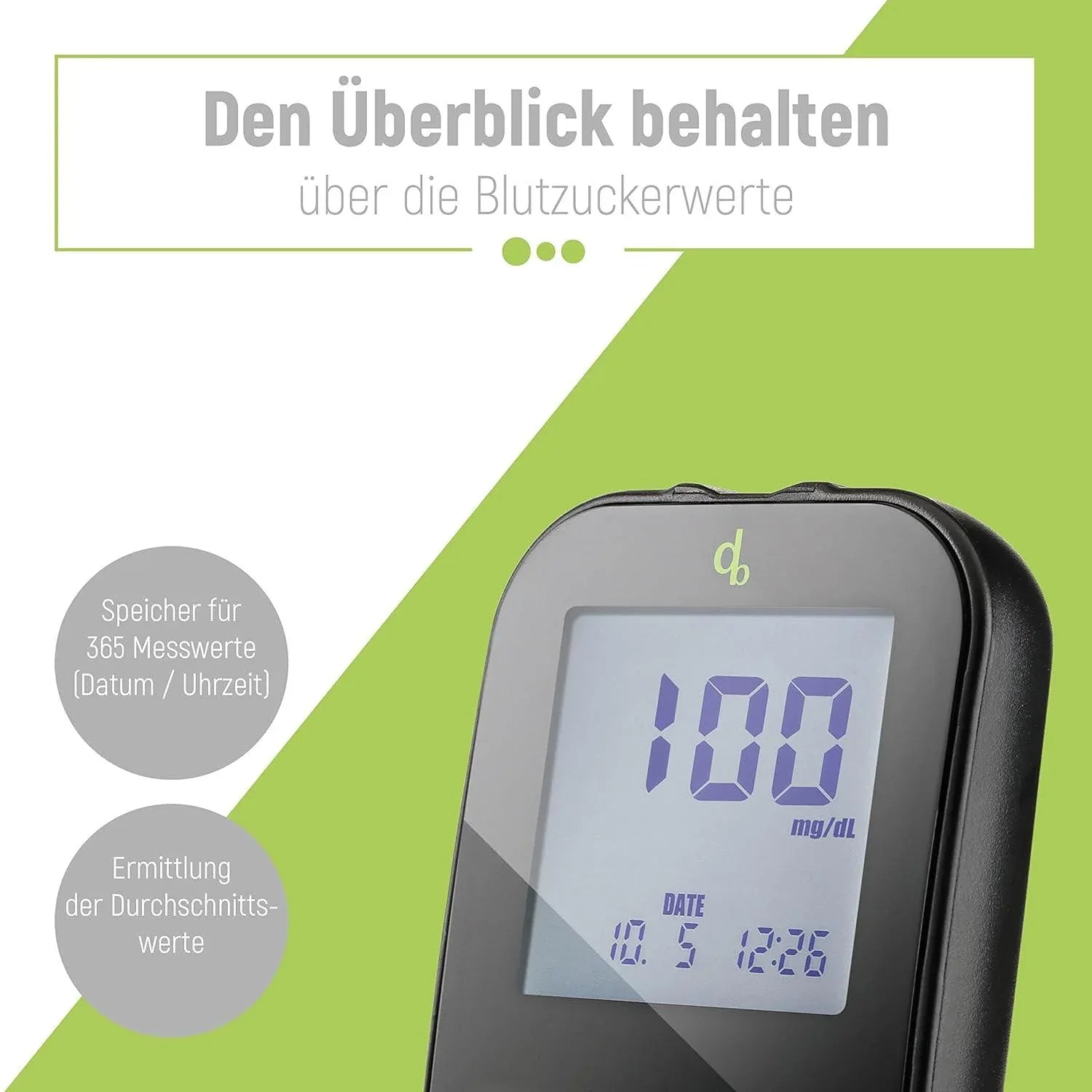 Adia Diabetes Starter Set with MMOL/L Monitor and 110 Strips - Gomix Brands Outlet