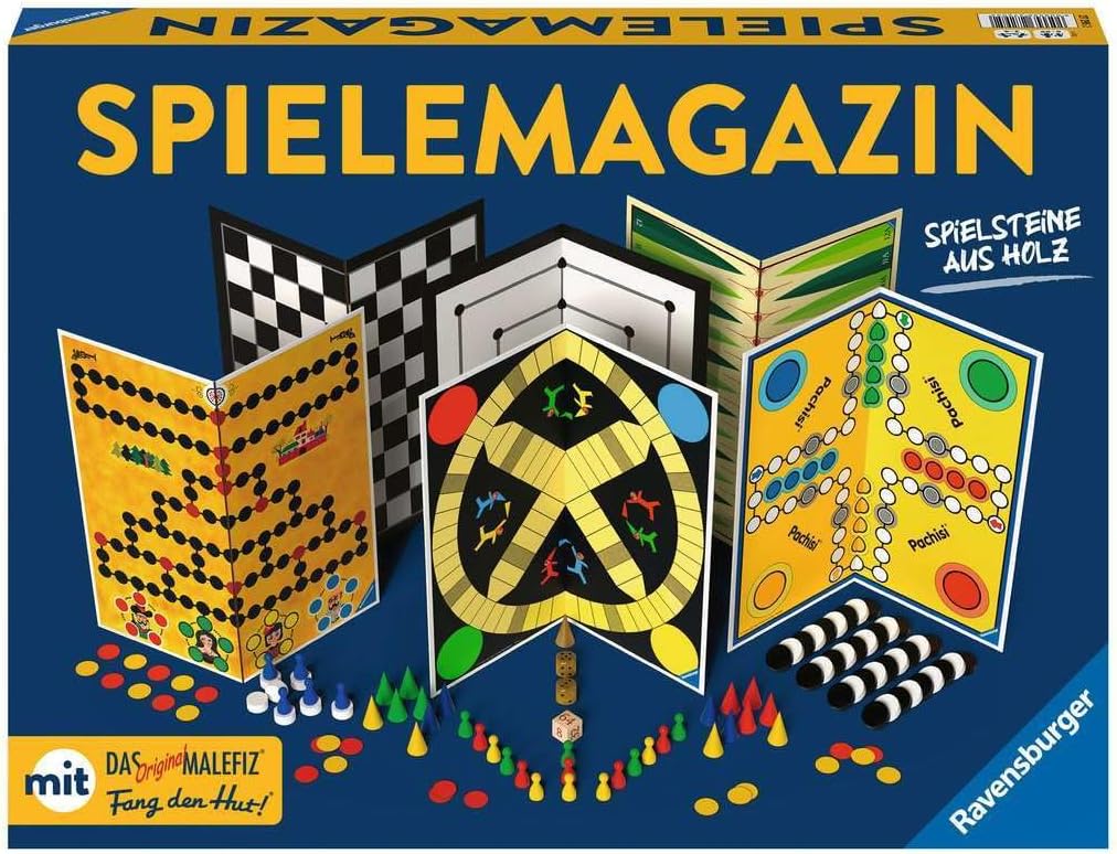 Ravensburger Game Magazine – 50 Classic Board Games for Family