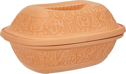 Römertopf Classic Terracotta Clay Pot – 4‑Serving Oven‑Safe Casserole