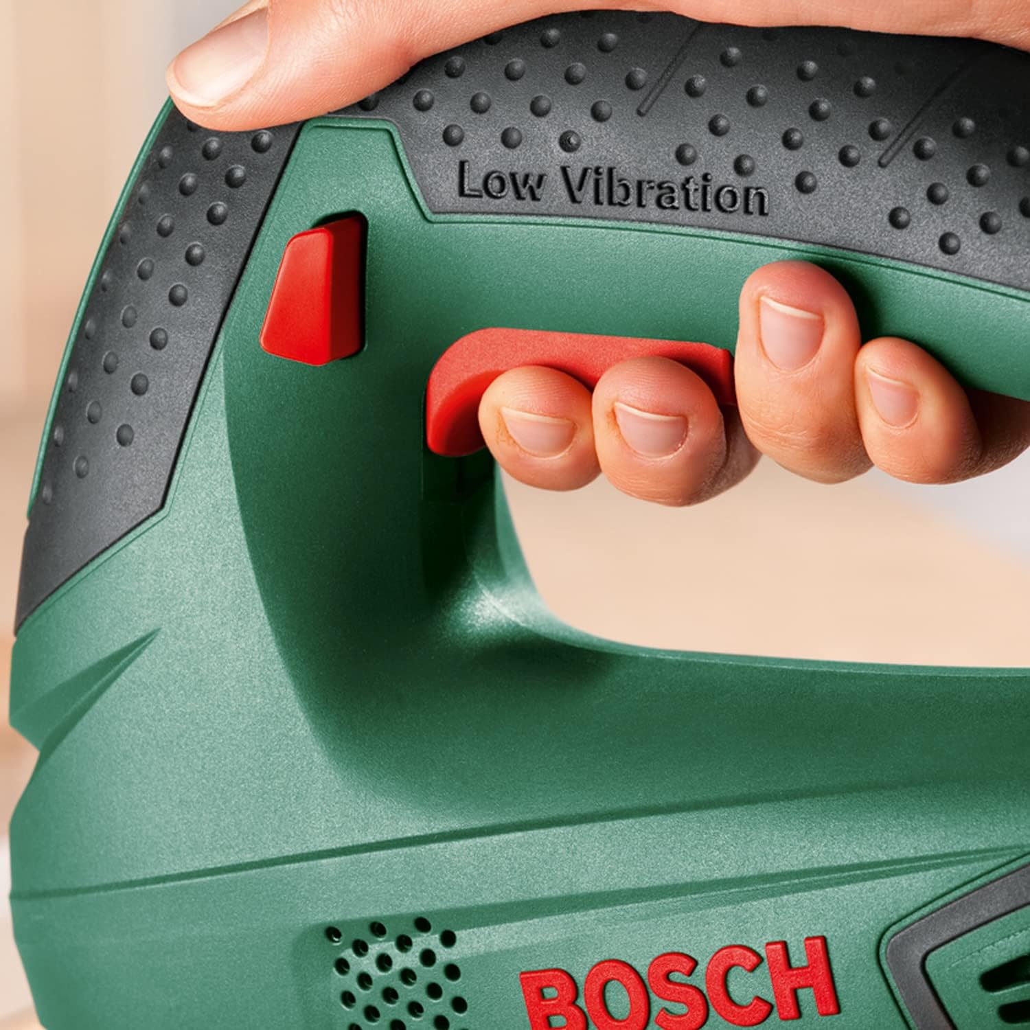 Bosch PST 650 500W Green Jig Saw with Soft Grip