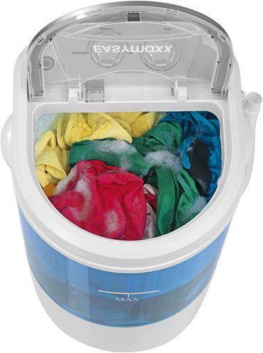 EASYmaxx Mini Portable Washing Machine 3kg Capacity for Camping