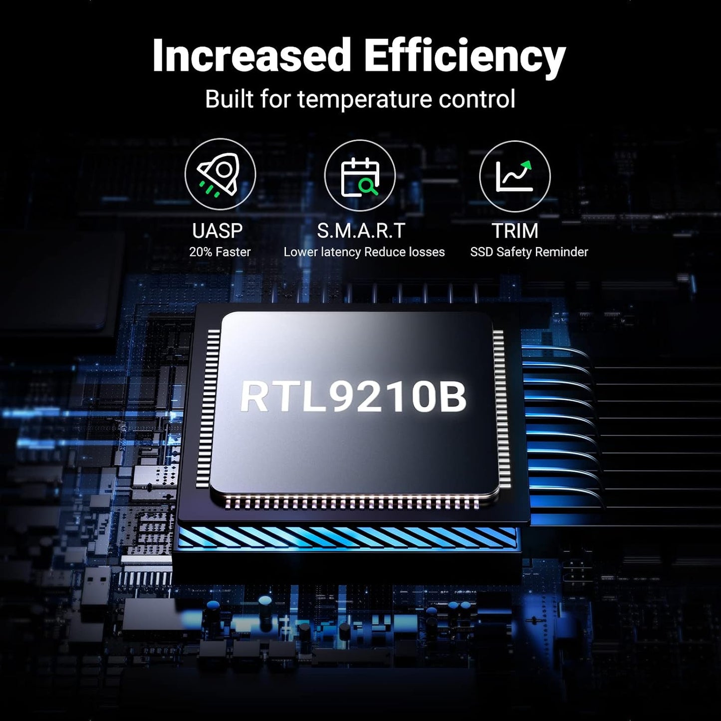 UGREEN M.2 NVMe SATA SSD Enclosure USB 3.2 Gen 2 10Gbps Aluminum