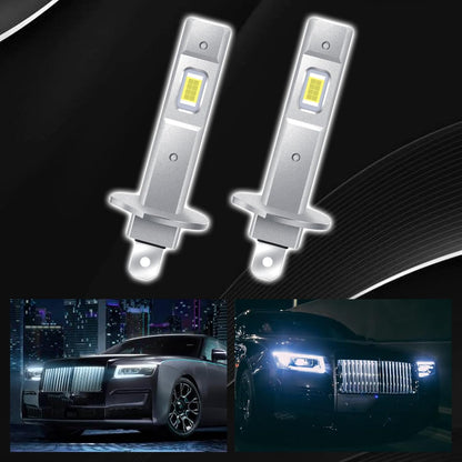 SWQS SWQS-H1ZCSLEDD02 H1 LED Fog Light Bulbs 6500K 2-Pack
